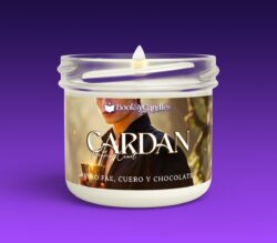 Vela Cardan pequeña encendida