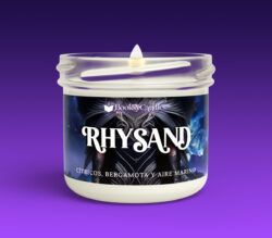 Vela Rhysand pequeña encendida