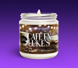 Cafe en Lukes grande encendida