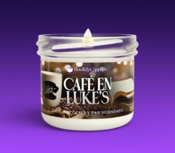 Cafe en Lukes pequeña encendida