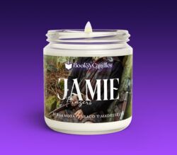 Vela Jamie Fraser grande encendida