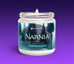 Vela Narnia grande encendida