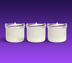 Pack 3 velas pequeñas