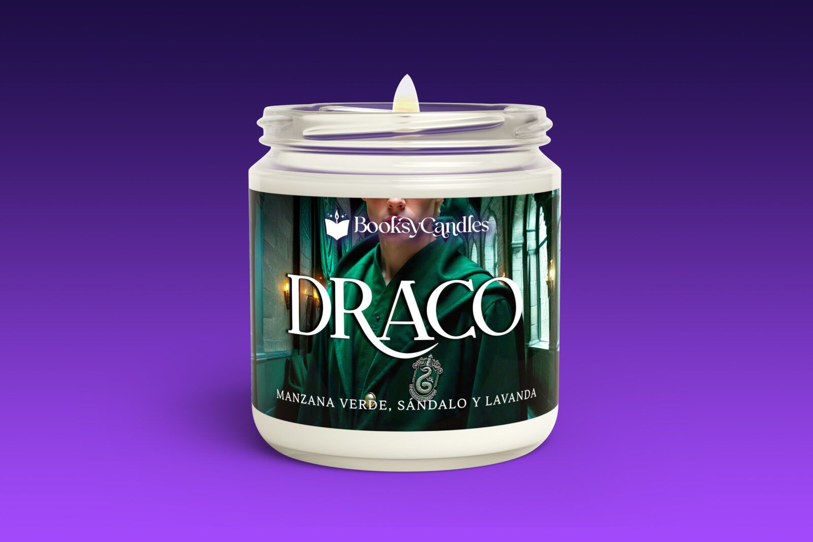 Draco-grande-2 Vela Draco grande encendida