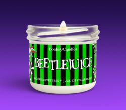 Vela Beetlejuice pequeña