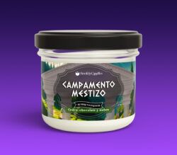 Vela Campamento Mestizo pequeña