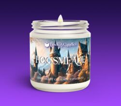 Vela Hogsmeade grande encendida