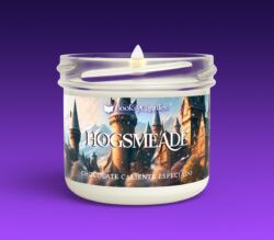 Vela Hogsmeade pequeña encendida