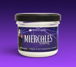 Vela Miercoles Addams pequeña