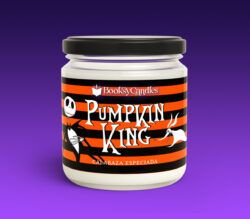 Vela Pumpkin King grande