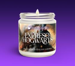 Vela Expreso de Hogwarts encendida