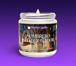 Vela Sombrero Seleccionador encendida