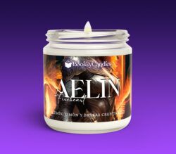 Vela Aelin grande encendida