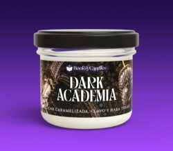 Vela Dark Academia pequeña