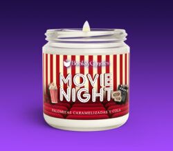 Movie Night grande encendida