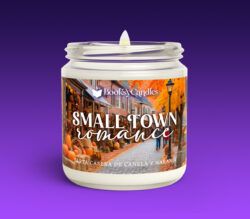 Vela Small Town Romance encendida