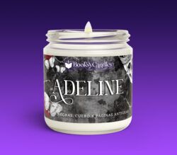Vela Adeline grande encendida