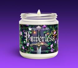 Powerless Vela grande encendida