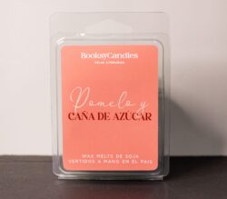 Naranja sanguina y caña de azúcar