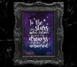 Print To the stars