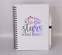 Libreta To The Stars (blanca)