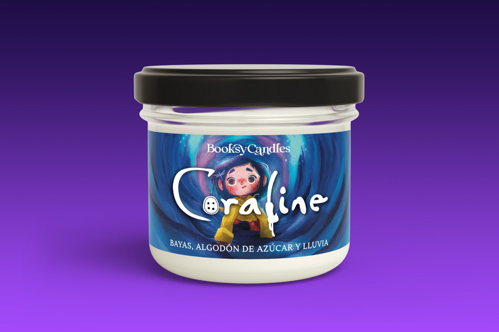 Coraline-pequeña Vela pequeña Coraline